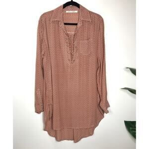 Faithfull the Brand Tunic Mini Tie Lace Up Womens Boho Earthy Spring Summer